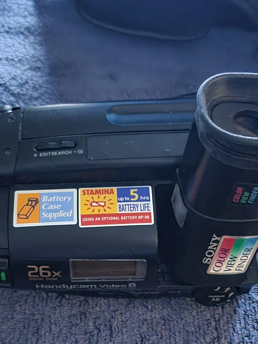 Sony Handycam Video8 Camcorder Package w/ Tapes and Much More.